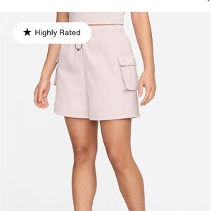 Nike woven high rise shorts size xs